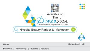 Business Cards printing press services in Kamptee, Check sample for Beauty Parlour And Makeover 2