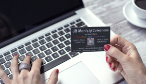 Visiting Cards printing press services in Kamptee, Check sample for JB Mens Collections 7