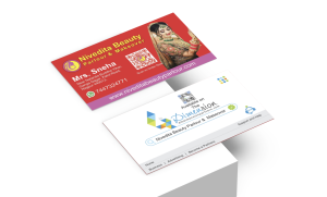 Business Cards printing press services in Kamptee, Check sample for Beauty Parlour And Makeover 4