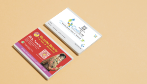 Business Cards printing press services in Kamptee, Check sample for Beauty Parlour And Makeover 3