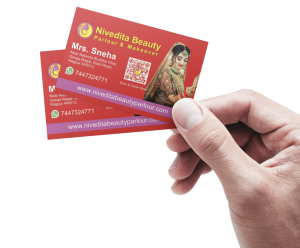 Business Cards printing press services in Kamptee, Check sample for Beauty Parlour And Makeover 6