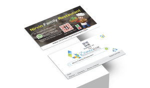 Business Cards printing press services in Kamptee, Check sample for Restaurant 7