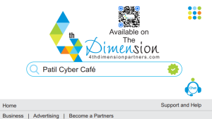 Visiting Cards printing press services in Kamptee, Check sample for Cyber Cafe 2