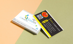 Visiting Cards printing press services in Kamptee, Check sample for Cyber Cafe 3