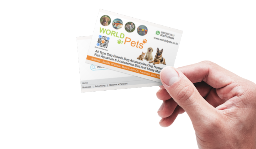 Business Cards printing press services in Juni Oli Kamptee, Nagpur Check sample for Pet House