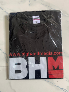 T-Shirt printing press services in Kamptee, Check sample for Black T-Shirt for Advertising Company 3