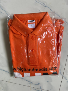 T-Shirt printing press services in kamptee, Check sample for Orange T-Shirt for Advertising Company 4