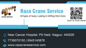 Business Cards printing press services in kamptee, Check sample for Crane Service 1