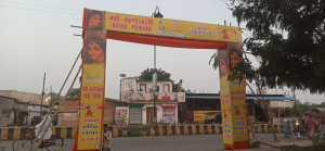 Promotional Entry Gate printing press services in Chhawani Kamptee, Check sample for Raas Garba Utsav 1