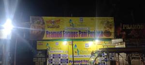 Flex Banner printing press services in Kamptee, Check sample for Famous Pani Puri Hub 4