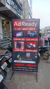 Standee printing press services in Motor Stand Kamptee, Nagpur, Check sample for Graphics and Priniting Shop 2