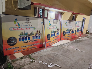 Flex Banner printing press services in K.T Nagar Nagpur, Check Sample for Tour and Travels 1