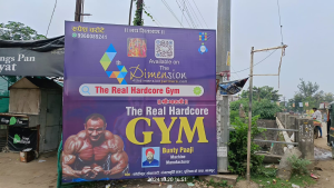 Flex Banner printing press services in Mangalmurti Nagar Nagpur, Check sample for Gym 1