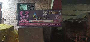 Flex Banner printing press services in Yadav Nagar Kamptee, Check sample for DJ Sound System 1