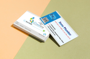 Visiting Card printing press services in Mangalmurti Nagar Nagpur, Check sample for Plumber 6