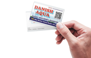 Business Card printing press services Near Bunkar Colony Masjid Kamptee, Nagpur Check sample for Aqua Shop 5