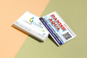 Business Card printing press services Near Bunkar Colony Masjid Kamptee, Nagpur Check sample for Aqua Shop 6