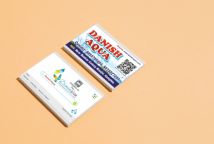 Business Card printing press services Near Bunkar Colony Masjid Kamptee, Nagpur Check sample for Aqua Shop 7