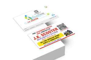 Business Card printing press services in Ruiganj, G.N. Road Kamptee, Nagpur Check sample for Scooter Repairing Center 8