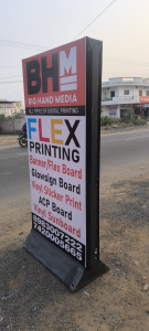 Backlit Standee printing press services in Near Sudarshan Honda Bhushan Nagar Kalamna Road Ranala Kamptee, Nagpur Check sample for Printing Company 1