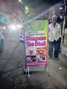 Standee printing press services in Bezon Bagh Naka No 10 Nagpur, Check sample for Tea Stall 2