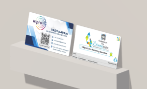 Business Card printing press services Near Usha Agency Maharajpur Mandla, Madhya Pradesh Check sample for Marketing Company 6