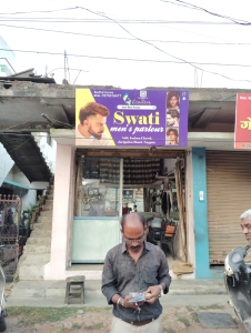 Flex Banner printing press services in Indora Chowk Jaripatka Road, Nagpur Check sample for Mens Parlour 1