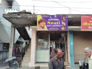 Flex Banner printing press services in Indora Chowk Jaripatka Road, Nagpur Check sample for Mens Parlour 3