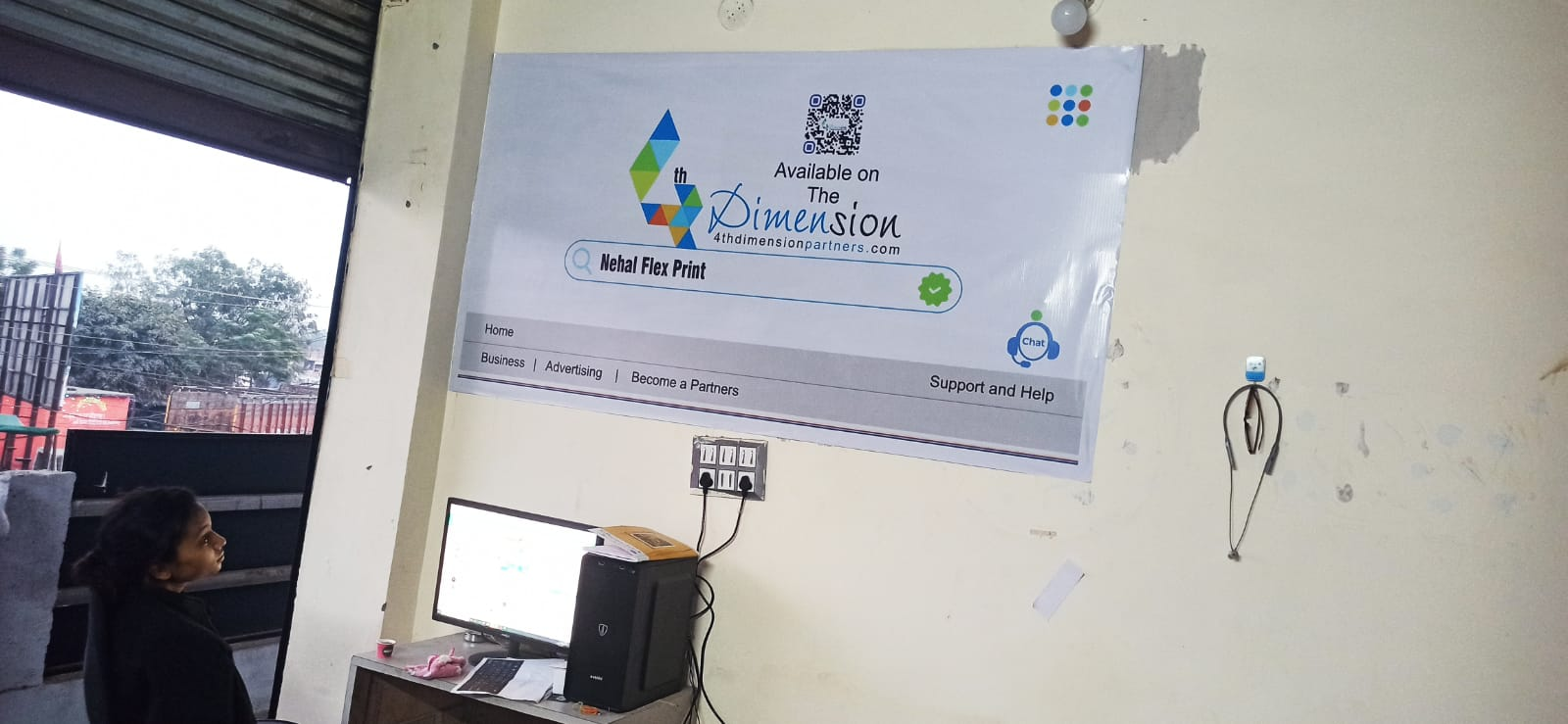 Eco Solvent Vinyl printing press services in Parsi Pura Kalamna Road Kamptee, Nagpur Check sample for Flex Print Office