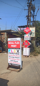 Backlit Standee printing press services in Parsi Pura Kalamna Road Kamptee, Nagpur Check sample for Flex Print Office 1