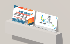 Business Card printing press services in At Post Bela Ward No 3 Near Buddha Vihar Bela Umred, Nagpur Check sample for Weight Loss And Gain Center 6