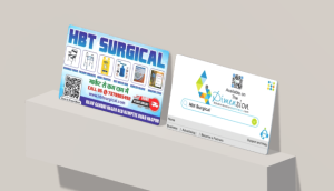 Visiting Card printing press services in Rajiv Gandhi Nagar Old Kamptee Road, Nagpur Check sample for Surgical Wholesale Dealer Shop 3