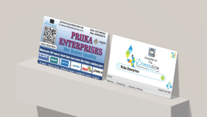 Business Card printing press services in Jaitala Road Subhash Nagar Gokulpeth Square, Nagpur Check sample for Enterprises 3