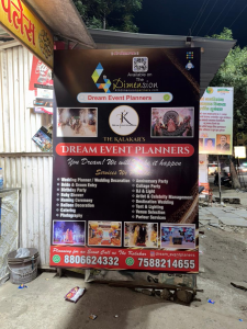 Flex Banner printing press services in Shubham Nagar New Yerkheda Kalamna Road Kamptee, Nagpur Check sample for Event Planners 1