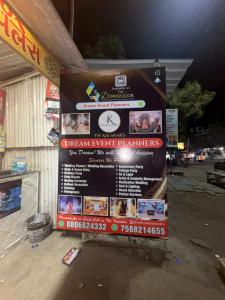 Flex Banner printing press services in Shubham Nagar New Yerkheda Kalamna Road Kamptee, Nagpur Check sample for Event Planners 2