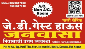 Visiting Card printing press services in Plot No 4 A Morbhi Tile Ke Opposite Near By Jain Mandhir Ranala Kamptee, Nagour Check sample for Guest House 1