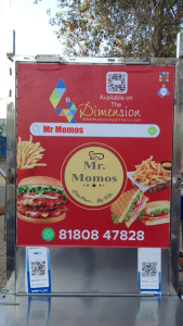 Eco Solvent Vinyl printing press services Near Prajapati Metro Station Bharat Nagar Chowk, Nagpur Check sample for Food Stall 2