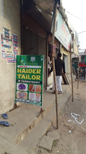 Standee printing press services in Rahmat Nagar Chowk Wanjara, Nagpur Check sample for Tailor Shop 2