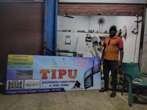 Flex Banner printing press services in Dragon Palace Road Kamptee, Nagpur Check sample for Engineering Fabrication And Steel Work 2