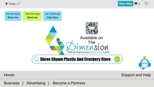 Business Card printing press services in Near Union Bank of India ATM Gulmohar Nagar Bharatwada Road, Nagpur Check sample for Plastic And Crockery Store 2