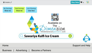 Visiting Card printing press services in Opposite Pankaj Hall Ranala Kamptee, Nagpur Check sample for Ice Cream Shop 2