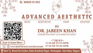 Business Card printing press services in Buddhaji Nagar Khalsagate Teka Naka, Nagpur Check sample for Laser Clinic 1
