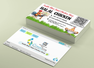 Business Card Printing Press Services in Kamptee Road Next to Durga Mata Mandir Mhasada Toli Nagpur, Check Sample For Chicken Shop 5
