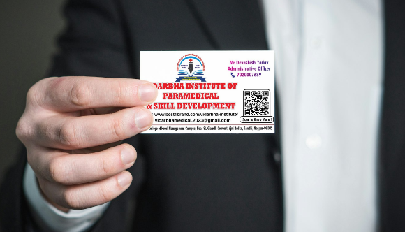 Visiting Card printing press services in NIBE College of Hotel Management Campus Near St Gianelli Convent  Ajni Road Kamptee, Nagpur Check sample for Institute of Paramedical And Skill Development