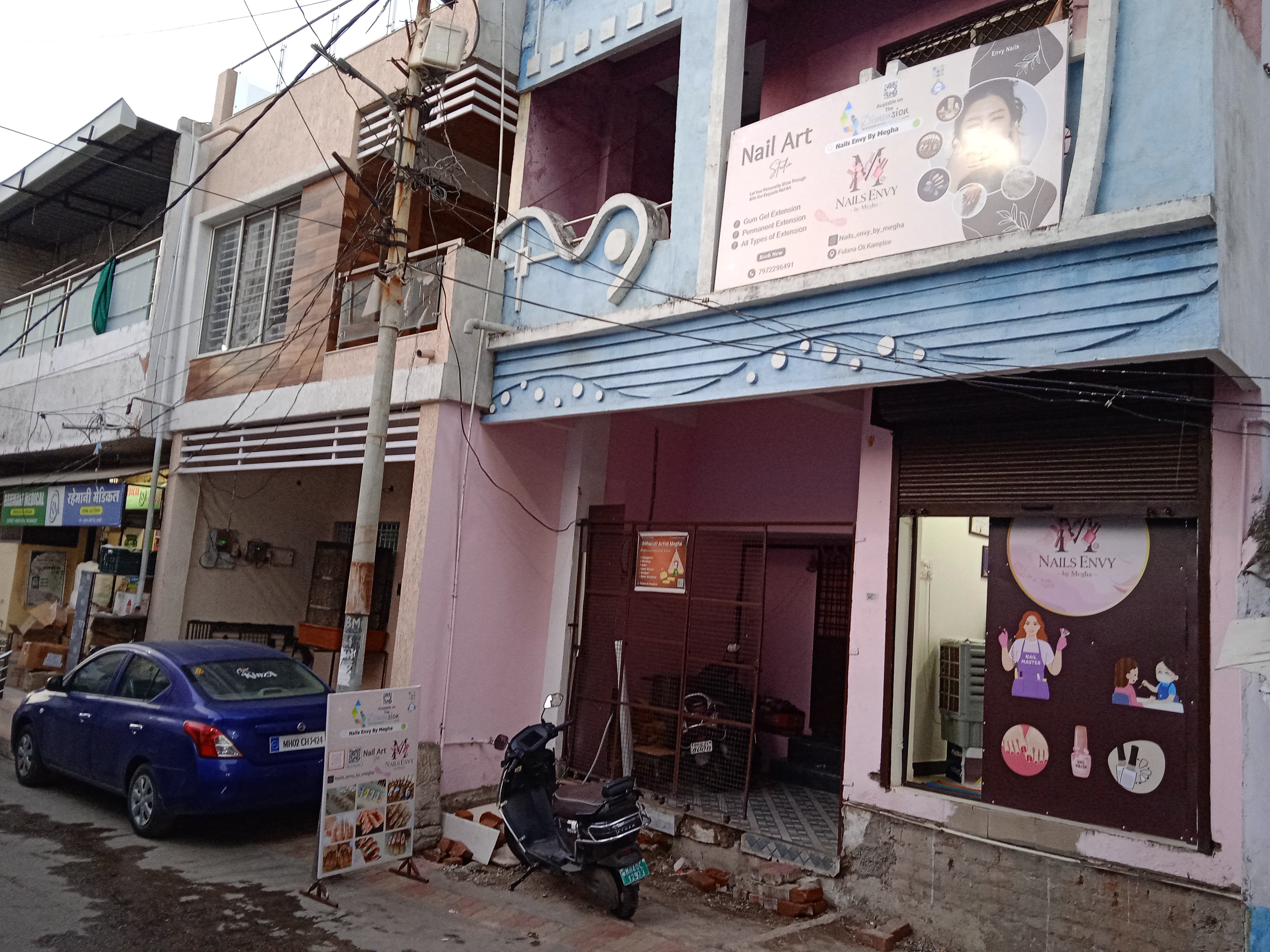 Standee printing press services in Futana Oli Kamptee, Nagpur Check sample for Nail Art Studio
