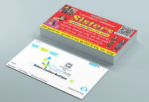 Visiting Card printing press services in Baba Buddhaji Nagar Near Khalsa Gate Gurudwara Next to Ras Bakery, Nagpur Check sample for Fashion Boutique 5