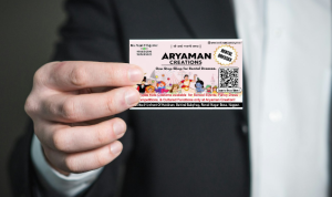 Business Card printing press services in Telephone Exchange Square Jagannath Swami Temple, Nagpur Check sample for Mehndi Artist 3