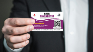 Business Card printing press services in Umeed Polyclinic Main Road Opposite Saraswati Boys School Kamptee, Nagpur Check sample for Diagnostic Center 4