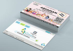 Business Card printing press services in Telephone Exchange Square Jagannath Swami Temple, Nagpur Check sample for Mehndi Artist 5