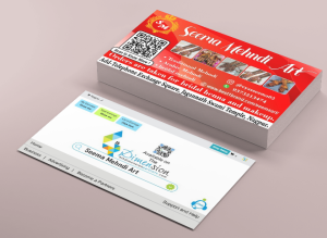 Business Card printing press services in Telephone Exchange Square Jagannath Swami Temple, Nagpur Check sample for Mehndi Artist 5